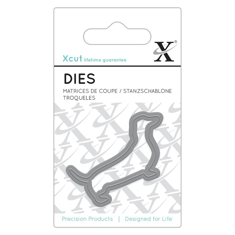 Super-Mini Stanzschablonen -DACHS-HUND