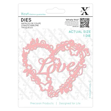 Stanzschablonen (1Stk) - Love Heart
