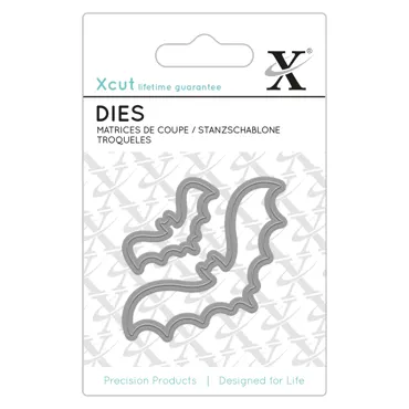 Mini-Stanzschablonen (2Stk) - Fledermäuse