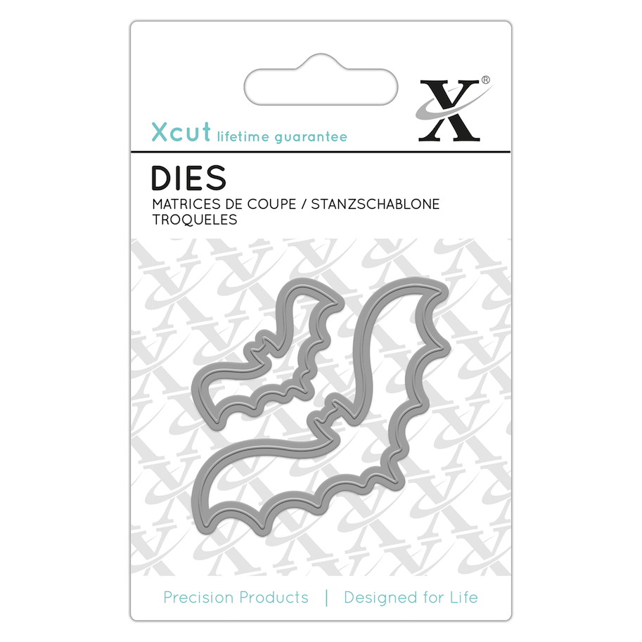 Mini-Stanzschablonen (2Stk) - Fledermäuse