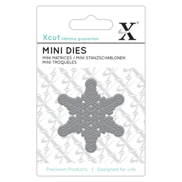 Mini-Stanzschablone - Schneeflocke