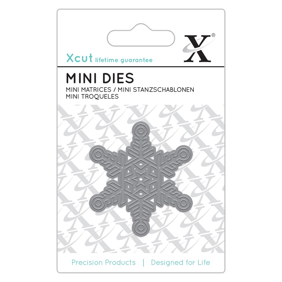 Mini-Stanzschablone - Schneeflocke