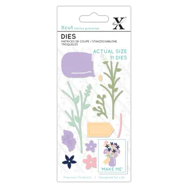 Stanzschablone - Flower Jar