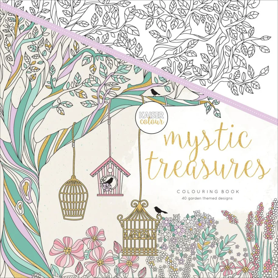 Ausmal - Buch " Mystic Treasures "