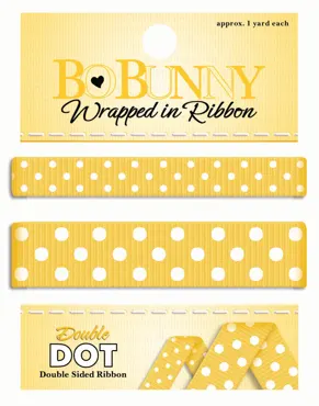 Double Dot Bänder " Buttercup "