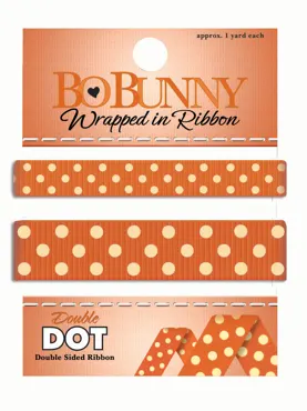 Double Dot Bänder " Burnt Orange "