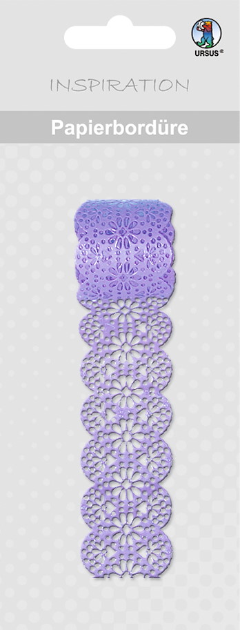 Papier Bordüren " Lila "