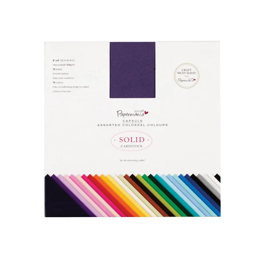 Premium Solid Cardstock Clossal - Capsule