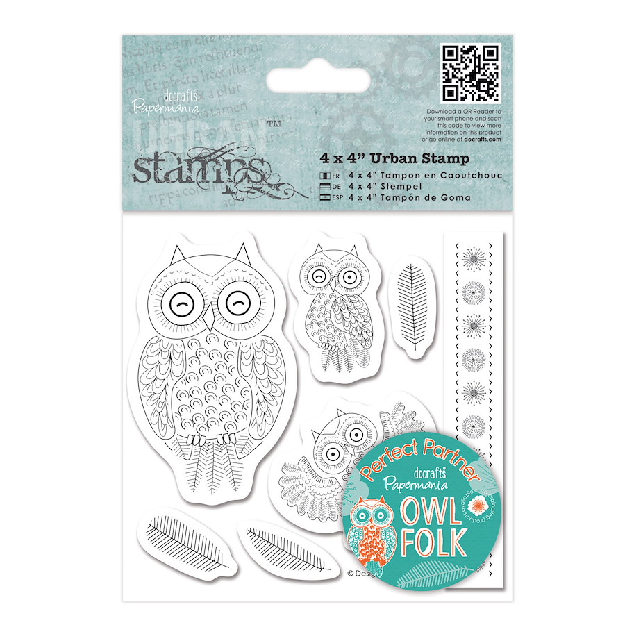 Urban - Stempel - Owl Folk - Eulen