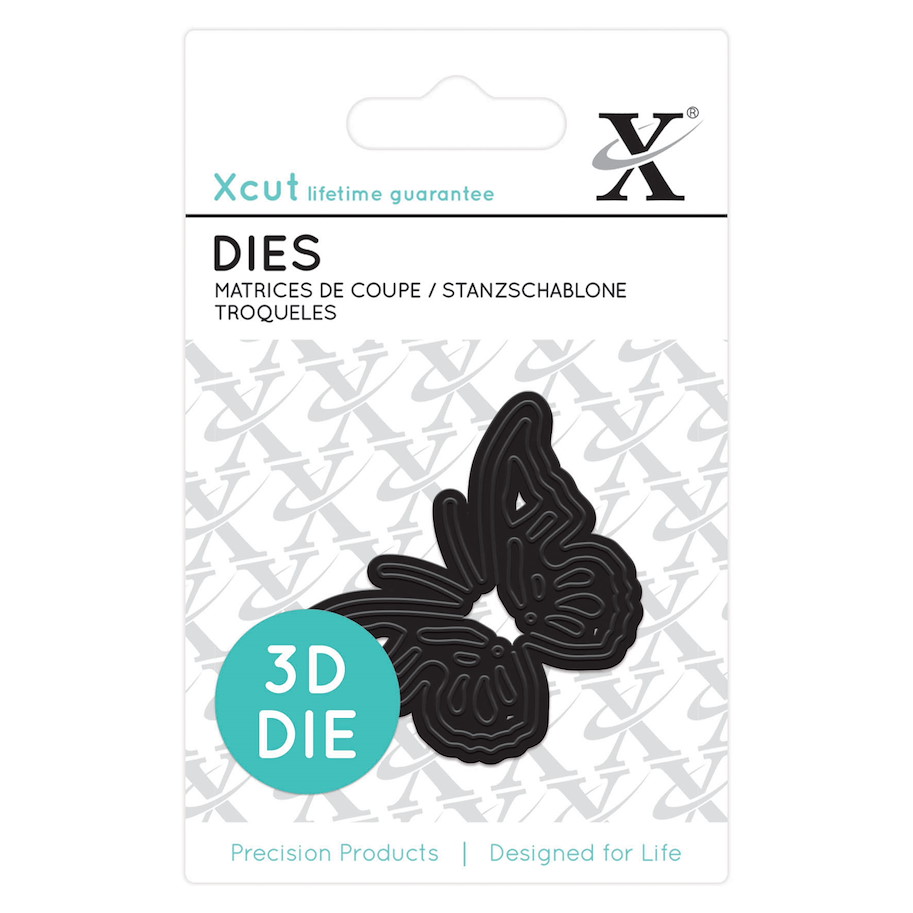 Mini - Stanzschablonen - 3D Scmetterling ( 1 Stk. )