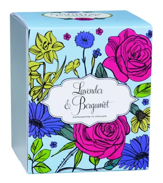 Duftkerze in Glas Classic " Lavender & Bergamot "