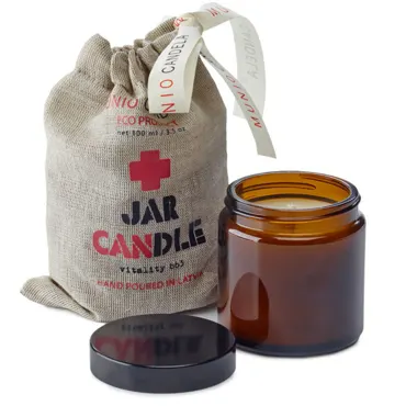 Sojawachs - Duftkerze Apotheca im Glas Inspiration / Patchouli & Ylang Ylang ( 100 ml )