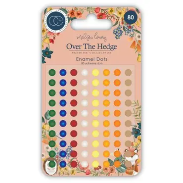Over the Hedge-Adhesive Enamel Dots