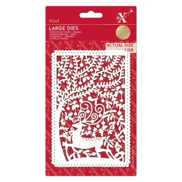 Stanzschablone-Christmas Stag