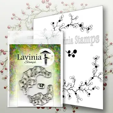 Lavinia Stamps-Berry Wreath with Mini Berries