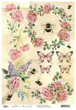 Paper A4 Elements, In Bloom