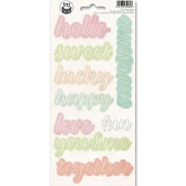 Phrase sticker sheet-Till we meet again 01