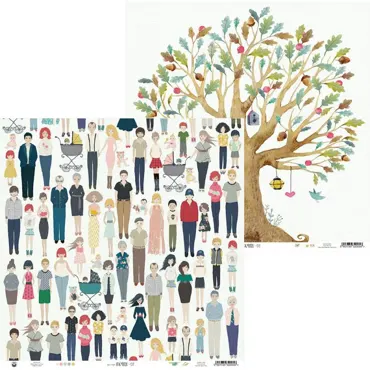 Paper-We are family 03