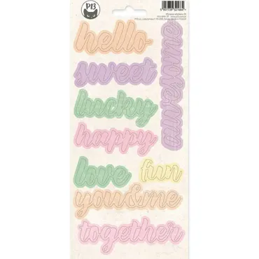 Phrase sticker sheet The Four Seasons - Spring 01