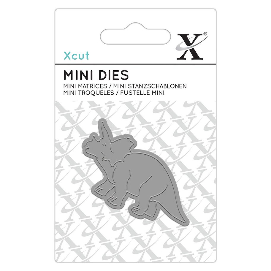 Mini-Stanzschablone - Triceratops