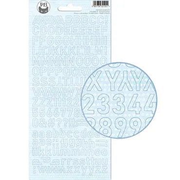 Alphabet Sticker Sheet-Baby Joy 02