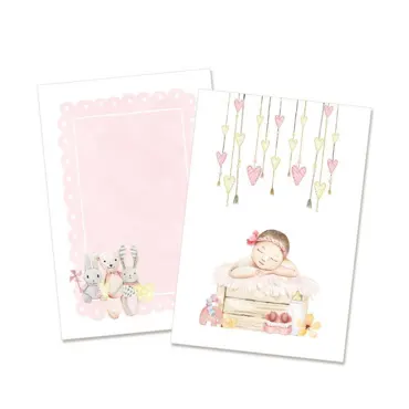 Set of cards-Baby Joy Girl, 6x4"