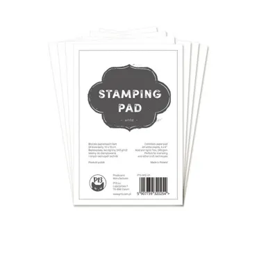 P13-Stamping Pad White, 6x4"