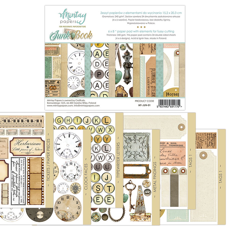 Mintay Papers - Paper Pad -Junk Book