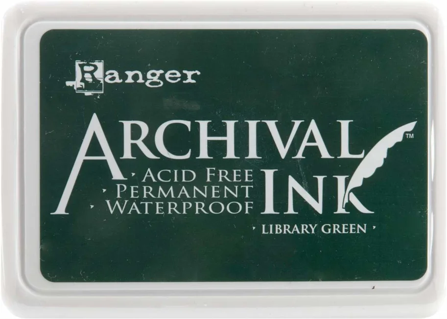Ranger Archival Ink pad - Library Green