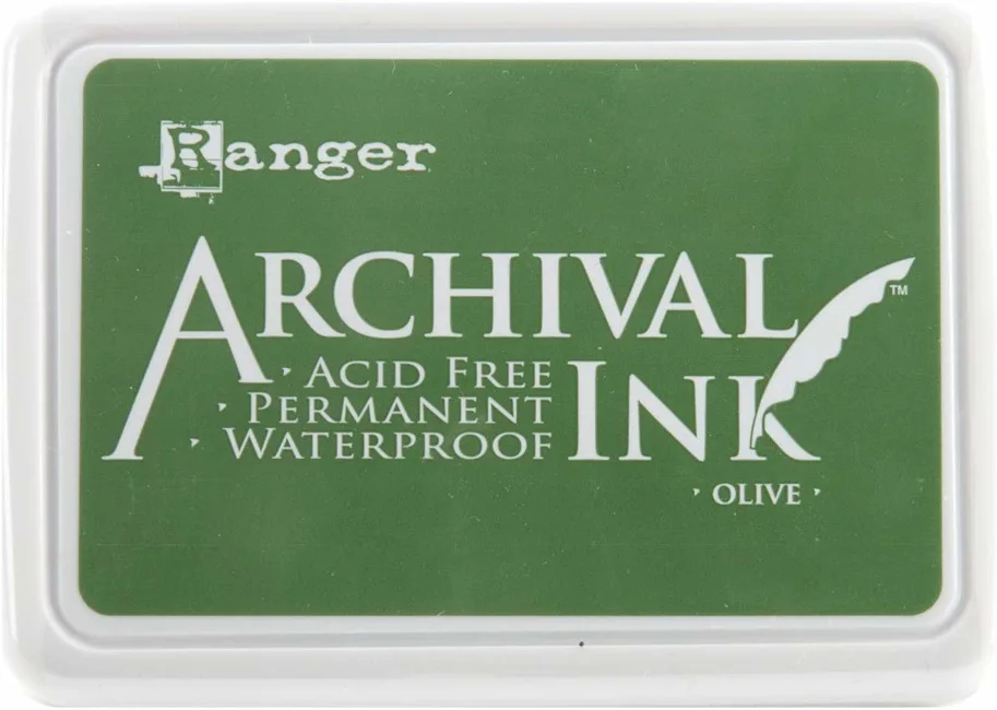 Ranger Archival Ink pad - Olive