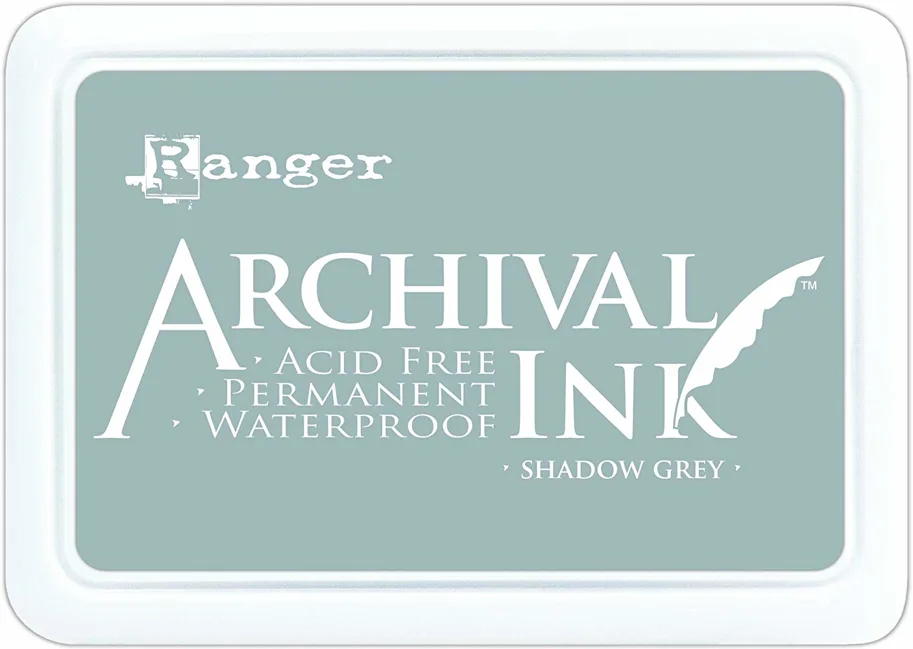 Ranger Archival Ink pad - Shadow Grey