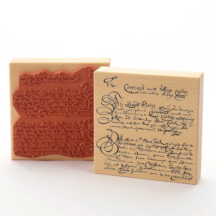 Motivstempel - alter Vertrag