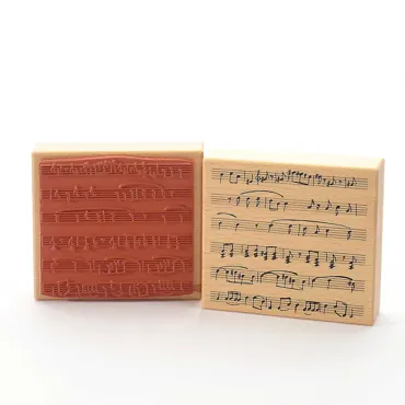 Heindesign Motivstempel - Notenblatt