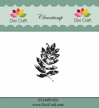 Clear Stamp Dixi Craft-Leaf