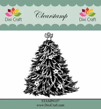 Clear Stamp Dixi Craft-Christmas Tree