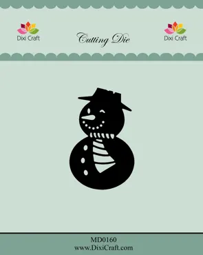 Stanzschablone Dixi Craft-Snowman