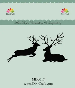 Stanzschablone Dixi Craft-Reindeer 1