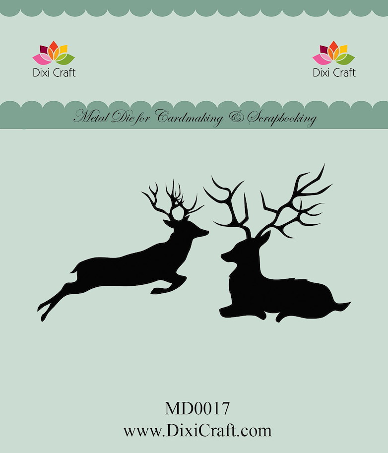 Stanzschablone Dixi Craft-Reindeer 1