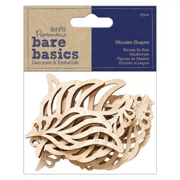 BARE BASICS - WOODEN WINGS (10PCS)