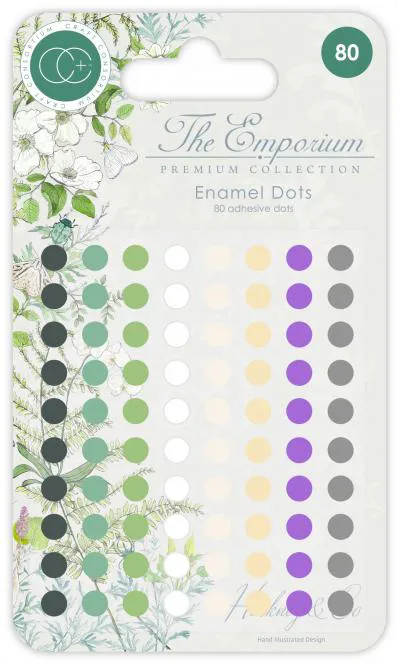 Craft Consortium The Emporium Adhesive Enamel Dots