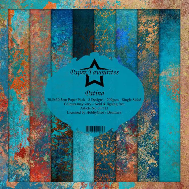 Paper Favourites Patina 12x12 Inch Paper Pack