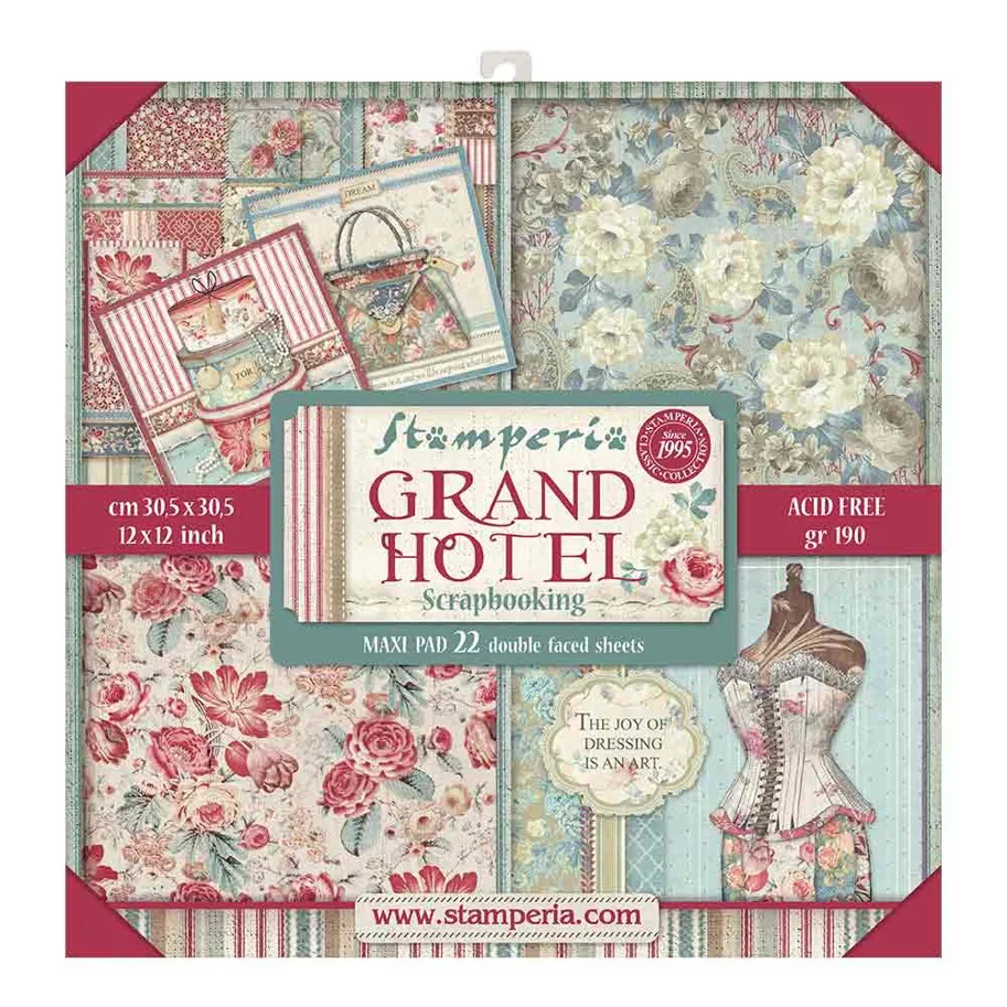 Stamperia Grand Hotel Collection-Pack-XL
