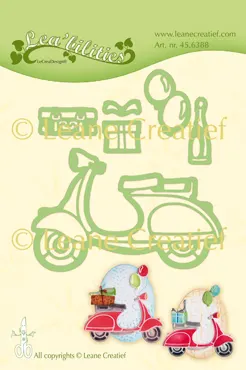 Lea’bilitie® Präge- und Schneideschablone Scooter