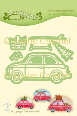 Lea’bilitie® Präge- und Schneideschablone Auto Fiat 500