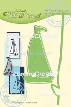 Lea’bilitie® Schneideschablone Silhouette Segelboot