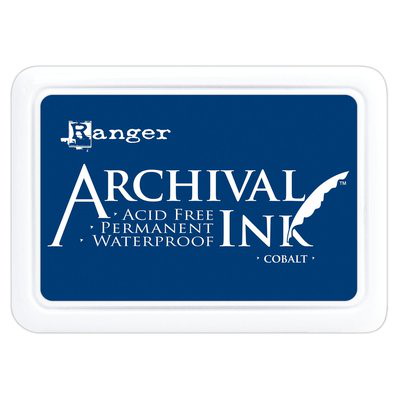 Ranger Archival Ink pad - Cobalt · Kobaltblau