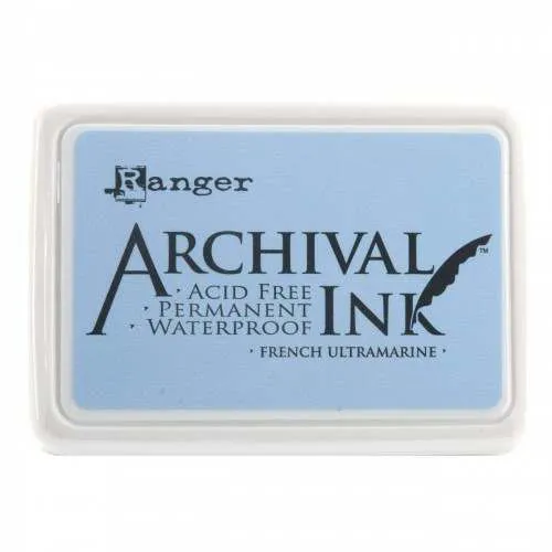 Ranger Archival Ink pad - French Ultramarine · französisch Blau