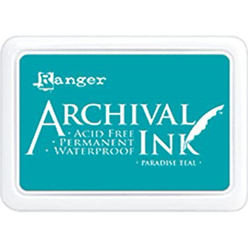 Ranger Archival Ink pad - Paradise Teal · Türkis