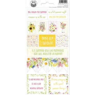 Sticker Sheet-The four seasons-Summer, 02