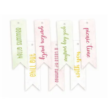 Decorative Tags-The four seasons-Summer, 02